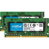 16GB Crucial CT2K8G3S160BM DDR3L-1600 SO-DIMM CL11 Dual Kit 16GB Crucial CT2K8G3S160BM DDR3L-1600 SO-DIMM CL11 Dual Kit