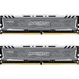 32GB Crucial Ballistix Sport LT V2 Dual Rank grau DDR4-3000 DIMM CL15 32GB Crucial Ballistix Sport LT V2 Dual Rank grau DDR4-3000 DIMM CL15