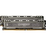 32GB Crucial Ballistix Sport LT V2 Dual Rank grau DDR4-3200 DIMM CL16 32GB Crucial Ballistix Sport LT V2 Dual Rank grau DDR4-3200 DIMM CL16