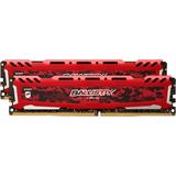 32GB Crucial Ballistix Sport LT V2 Dual Rank rot DDR4-3200 DIMM CL16 32GB Crucial Ballistix Sport LT V2 Dual Rank rot DDR4-3200 DIMM CL16