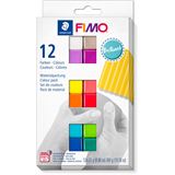 FIMO SOFT Modelliermasse-Set "Brilliant", 12er Set
