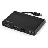 Startech USB C Multiport Adapter mit HDMI und VGA - Mac / Windows / Chrome - 4K