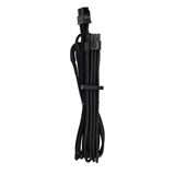 Corsair Premium Sleeved PCIe Single-Kabel, Doppelpack (Gen 4), schwarz Corsair Premium Sleeved PCIe Single-Kabel, Doppelpack (Gen 4), schwarz