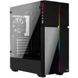 AeroCool Playa mit Sichtfenster Midi Tower ohne Netzteil schwarz AeroCool Playa mit Sichtfenster Midi Tower ohne Netzteil schwarz