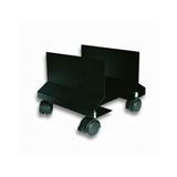 Techly CPU/PC Halterung mit Rollen, Metall, schwarz