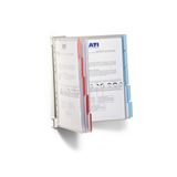 DURABLE Durable Sichtt.wandhalter FunctionWall10 fbgsort Sichttafel