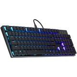 Cooler Master SK650 CHERRY MX Low Profile RGB Red USB Deutsch schwarz Cooler Master SK650 CHERRY MX Low Profile RGB Red USB Deutsch schwarz