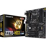 Gigabyte GA-Z270-HD3 Intel Z270 So.1151 Dual Channel DDR4 ATX Retail Gigabyte GA-Z270-HD3 Intel Z270 So.1151 Dual Channel DDR4 ATX Retail