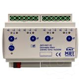 MDT Dimmaktor 4f, 6TE REG, 250W, 230VAC, Wirkleistungsmess MDT Dimmaktor 4f, 6TE REG, 250W, 230VAC, Wirkleistungsmess
