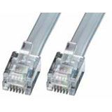 (€4,95*/1m) 2.00m Lindy Telefon Anschlusskabel 6/6 RJ12 Stecker (€4,95*/1m) 2.00m Lindy Telefon Anschlusskabel 6/6 RJ12 Stecker