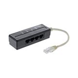InLine 4-fach Telefon Port Splitter, RJ45 Stecker an 4x RJ45 Buchse, InLine 4-fach Telefon Port Splitter, RJ45 Stecker an 4x RJ45 Buchse,