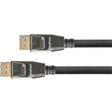 (€4,58*/1m) 5.00m PYTHON Displayport 1.4 Anschlusskabel (€4,58*/1m) 5.00m PYTHON Displayport 1.4 Anschlusskabel