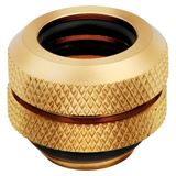 Corsair Hydro X Series XF Hardline 12mm OD Fittings Four Pack, gold Corsair Hydro X Series XF Hardline 12mm OD Fittings Four Pack, gold