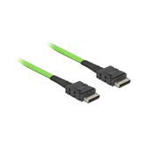 Delock Kabel OCuLink PCIe SFF-8611 > SFF-8611 1 m
