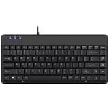 Perixx Periboard-409H USB Deutsch schwarz (kabelgebunden)