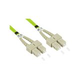 (€9,90*/1m) 1.00m Good Connections LWL Duplex Patchkabel 50/125