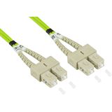 (€5,95*/1m) 2.00m Good Connections LWL Duplex Patchkabel 50/125