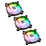 Lian Li BR120 Digital RGB PWM Lüfter 3er Pack + Controller, grau Lian Li BR120 Digital RGB PWM Lüfter 3er Pack + Controller, grau