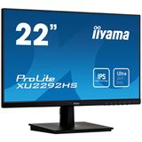 21,5" (54,61cm) iiyama ProLite XU2292HS-B1 schwarz 1920x1080 1x 21,5" (54,61cm) iiyama ProLite XU2292HS-B1 schwarz 1920x1080 1x