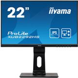 21,5" (54,61cm) iiyama ProLite XUB2292HS-B1 schwarz 1920x1080 1x 21,5" (54,61cm) iiyama ProLite XUB2292HS-B1 schwarz 1920x1080 1x