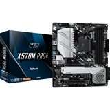 ASRock X570M Pro4 AMD X570 So.AM4 Dual Channel DDR4 mATX Retail ASRock X570M Pro4 AMD X570 So.AM4 Dual Channel DDR4 mATX Retail