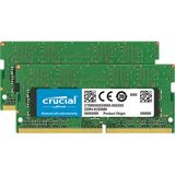 32GB Crucial SO DIMM Dual Rank DDR4 PC 2666 CL19 Kit (2x16GB) 32GB Crucial SO DIMM Dual Rank DDR4 PC 2666 CL19 Kit (2x16GB)