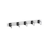 EFB Elektronik 19" 1HE Kabelführungspanel,5x EFB Elektronik 19" 1HE Kabelführungspanel,5x