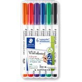 Staedtler Lumocolor Whiteboard-Marker 301, 6er Etui