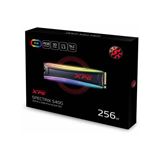 256GB ADATA XPG Spectrix S40G RGB M.2 2280 PCIe 3.0 x4 NVMe 1.3 256GB ADATA XPG Spectrix S40G RGB M.2 2280 PCIe 3.0 x4 NVMe 1.3