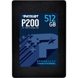 512GB Patriot P200 2.5" (6.4cm) SATA 6Gb/s 3D-NAND TLC 512GB Patriot P200 2.5" (6.4cm) SATA 6Gb/s 3D-NAND TLC