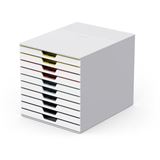 Durable Schubladenbox VARICOLOR 10F&auml;cher MIX mehrfbg