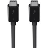 Belkin Thunderbolt 3-Kabel USB-C-/USB-C 40 Gbit/s 100W 0.8m bl Belkin Thunderbolt 3-Kabel USB-C-/USB-C 40 Gbit/s 100W 0.8m bl