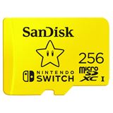 256GB SanDisk MicroSDXC f&uuml;r Nintendo Switch R100/W90