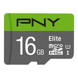 16GB PNY Micro SD Card Elite HC Class 10 UHS I U1 SD adapter 16GB PNY Micro SD Card Elite HC Class 10 UHS I U1 SD adapter