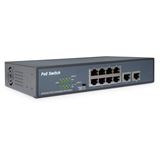 Digitus 8-Port Fast Ethernet PoE-Switch + 2 Uplinks