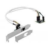 Delock Mini PCIe I/O PCIe half size 1 x Gigabit LAN Low Profile Delock Mini PCIe I/O PCIe half size 1 x Gigabit LAN Low Profile