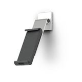 Durable TABLET HOLDER WALL PRO kippbar 7"-13", silber