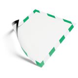 Durable DURAFRAME MAGNETIC SECURITY A4 5St gr&uuml;n/wei&szlig;