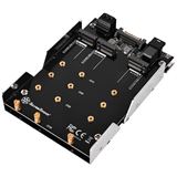 Silverstone SST-SDP12 - 3.5 Zoll für 2x M.2 SATA und 1x M.2 NVMe Silverstone SST-SDP12 - 3.5 Zoll für 2x M.2 SATA und 1x M.2 NVMe