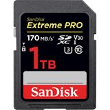 1000GB SanDisk SDXC CARD SanDisk Extreme Pro 170/90 V30 UHS-I U3 1000GB SanDisk SDXC CARD SanDisk Extreme Pro 170/90 V30 UHS-I U3