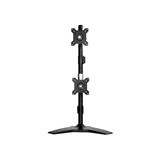 Silverstone SST-ARM24BS Vertikaler Dual Monitorarm, schwarz Silverstone SST-ARM24BS Vertikaler Dual Monitorarm, schwarz