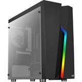 AeroCool Bolt Mini mit Sichtfenster Midi Tower ohne Netzteil schwarz AeroCool Bolt Mini mit Sichtfenster Midi Tower ohne Netzteil schwarz