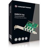 Conceptronic PCI Express Card 4 Port USB 3.0 Emrick U32