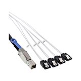 (€103,80*/1m) 0.50m InLine SAS Adapterkabel Mini SAS Stecker auf (€103,80*/1m) 0.50m InLine SAS Adapterkabel Mini SAS Stecker auf