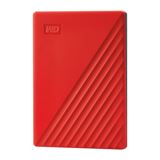 4TB WD My Passport Portable Storage 2019 rot, USB 3.0 Micro-B 4TB WD My Passport Portable Storage 2019 rot, USB 3.0 Micro-B
