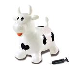 Jamara H&uuml;pftier Kuh mit Pumpe, weiss/schwarz