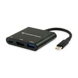 Conceptronic DONN01B USB-C zu -HDMI-Adapter, 4k30Hz, schwarz Conceptronic DONN01B USB-C zu -HDMI-Adapter, 4k30Hz, schwarz