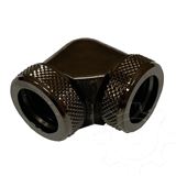 Bykski B-HTJ-DB90-V2-BN HardTube 14mm 90° Winkelverbinder, grau