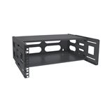InLine 19" Rack zur Wandmontage, 4HE, 24-40cm Tiefe, mit InLine 19" Rack zur Wandmontage, 4HE, 24-40cm Tiefe, mit