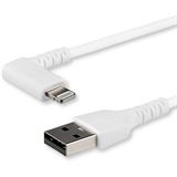 Startech RUSBLTMM1MWR 1m abgewinkeltes Lightning- auf USB-Kabel -